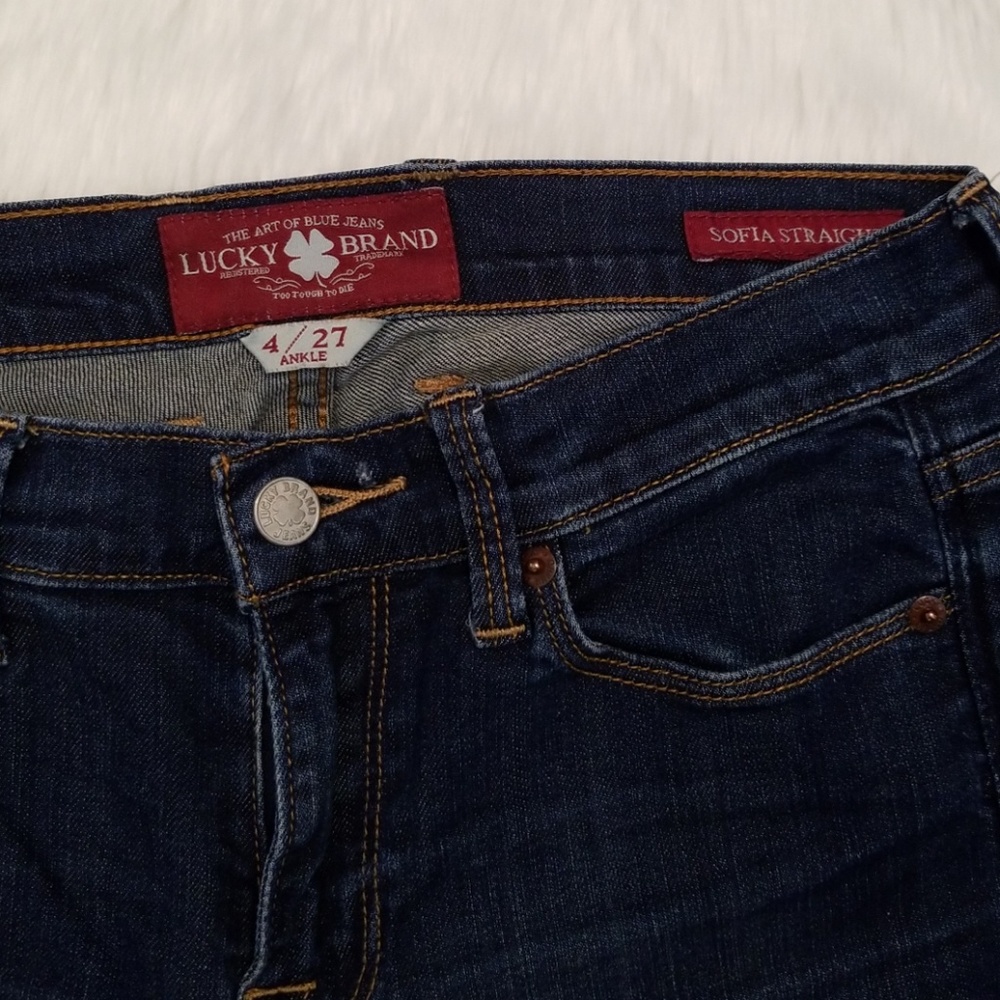 Lucky Brand Jeans- Sofia Straight - Picture 2 of 9